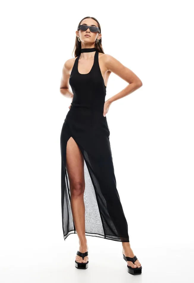 Dresses Women Lioness Fashion WESTWOOD MAXI DRESS Onyx Dresses Women Lioness Fashion WESTWOOD MAXI DRESS Onyx