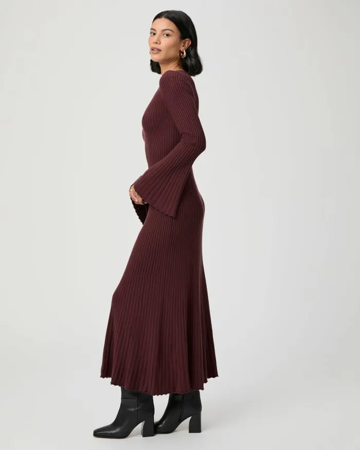 Dresses Women PAIGE Bel Dress 8211 Oxblood Dresses Women PAIGE Bel Dress 8211 Oxblood
