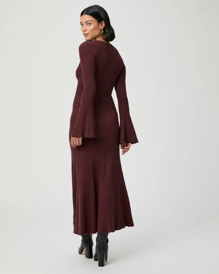 Dresses Women PAIGE Bel Dress 8211 Oxblood Dresses Women PAIGE Bel Dress 8211 Oxblood