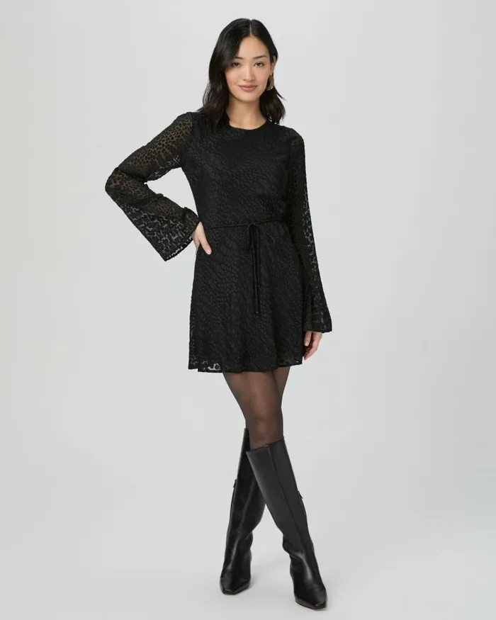 Dresses Women PAIGE Carmelyn Dress 8211 Black Dresses Women PAIGE Carmelyn Dress 8211 Black