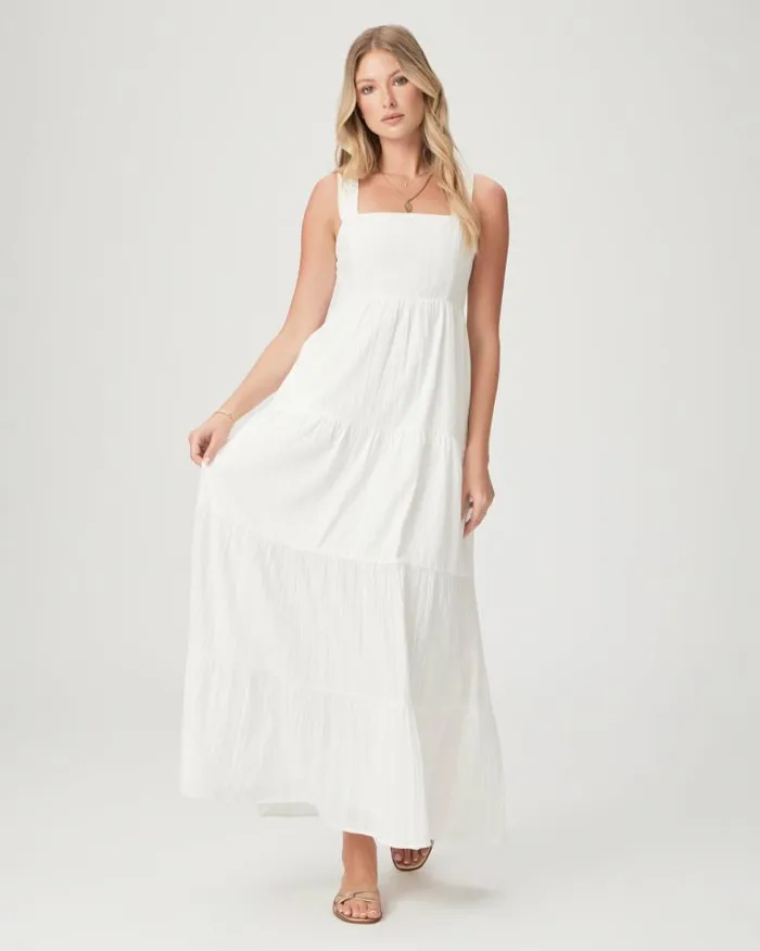 Dresses Women PAIGE Ginseng Dress 8211 White