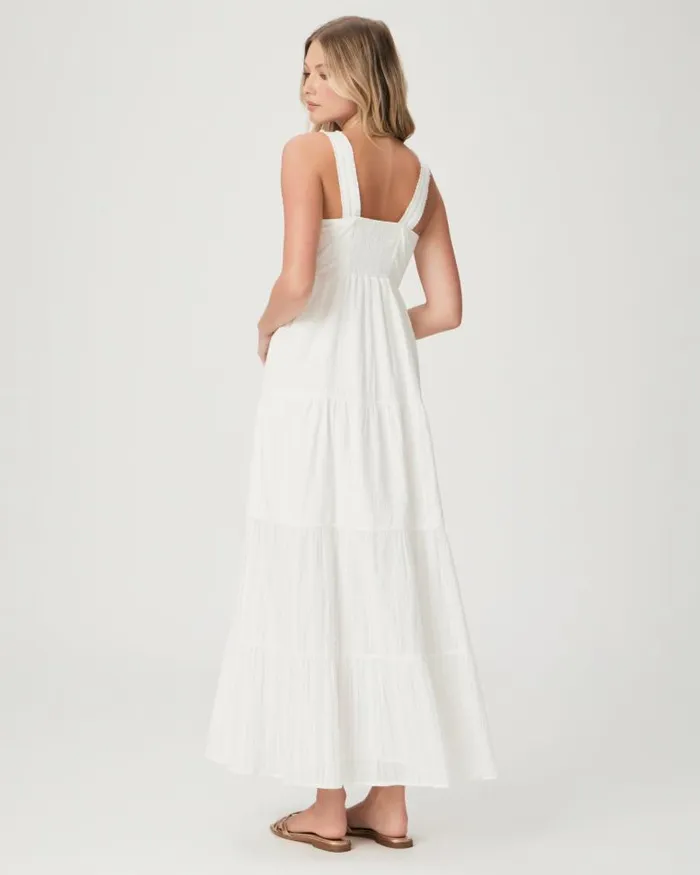 Dresses Women PAIGE Ginseng Dress 8211 White Dresses Women PAIGE Ginseng Dress 8211 White