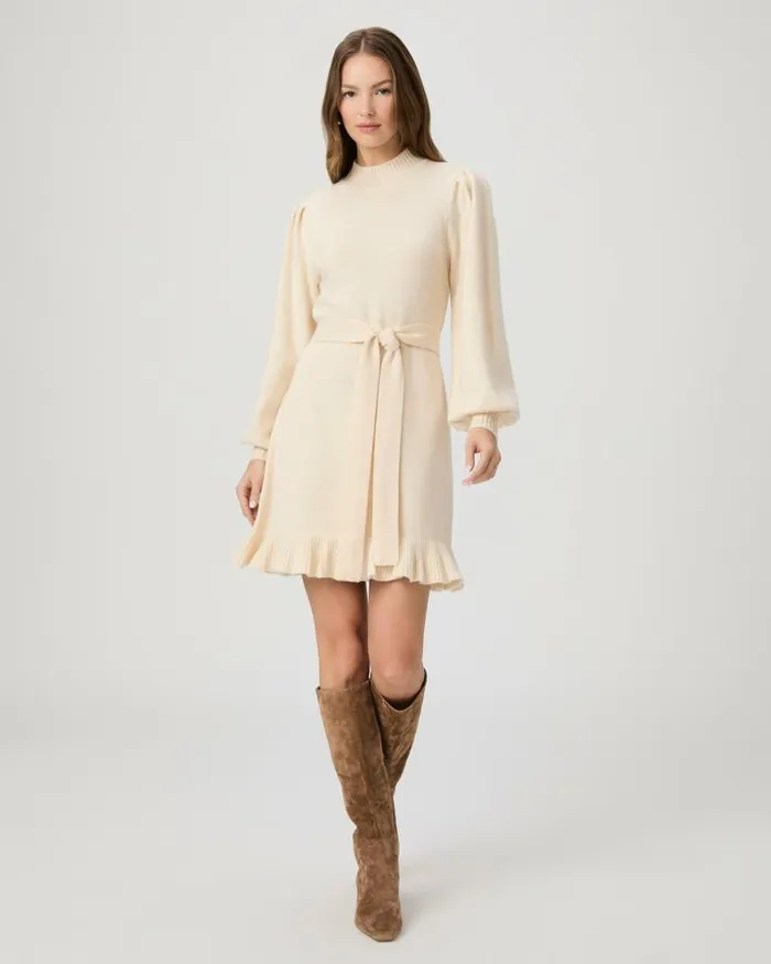 Dresses Women PAIGE Julita Dress 8211 Latte Foam