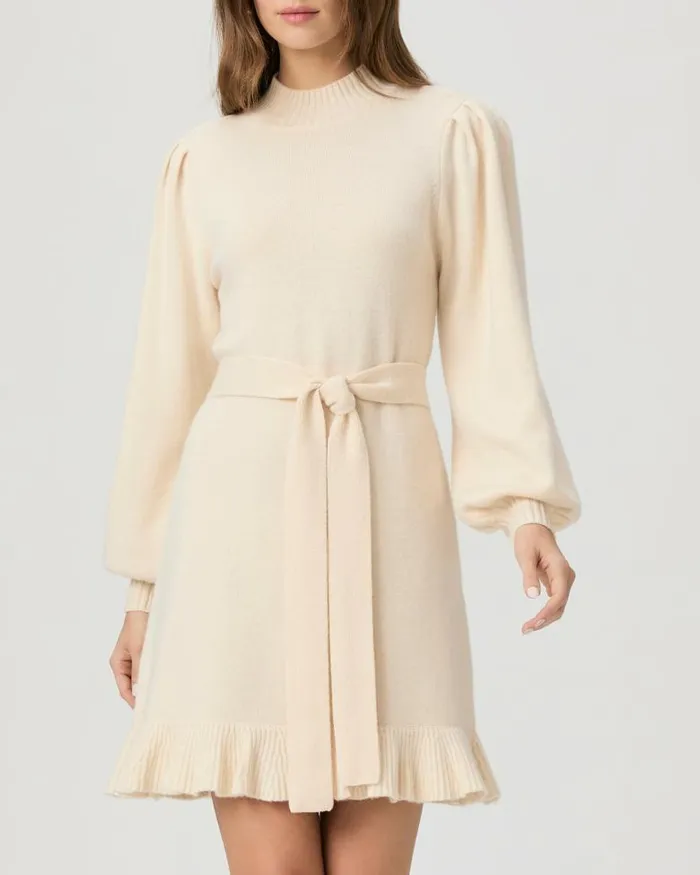 Dresses Women PAIGE Julita Dress 8211 Latte Foam