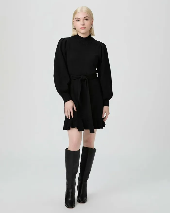 Dresses Women PAIGE Julita Petite Dress 8211 Black