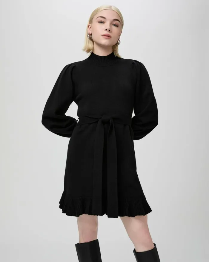 Dresses Women PAIGE Julita Petite Dress 8211 Black