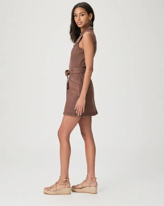 Dresses Women PAIGE Kelsee Dress 8211 Vintage Brunette Dresses Women PAIGE Kelsee Dress 8211 Vintage Brunette