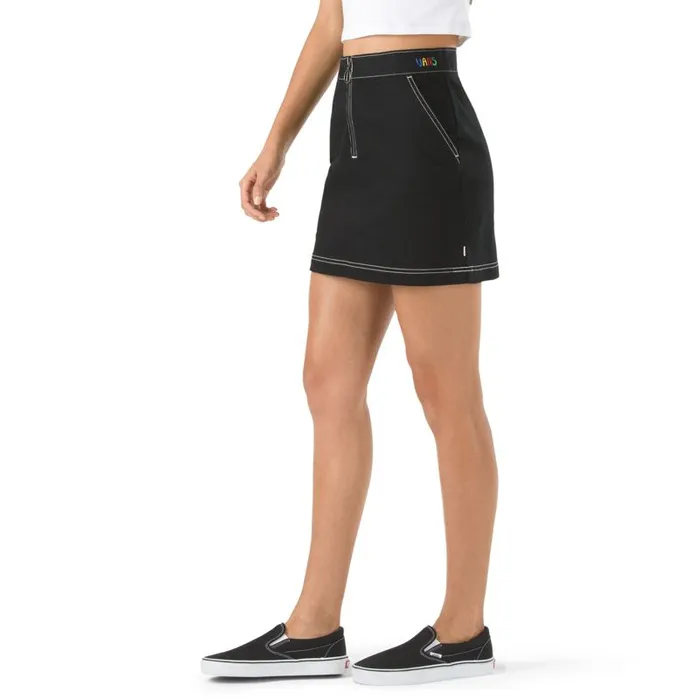 Dresses Women Vans Brighton Skirt Black Dresses Women Vans Brighton Skirt Black