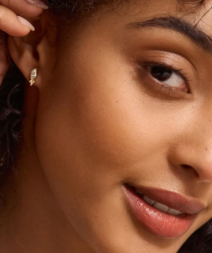 Earrings Women Olivia Burton Dainty Gold Plated Stud Earrings