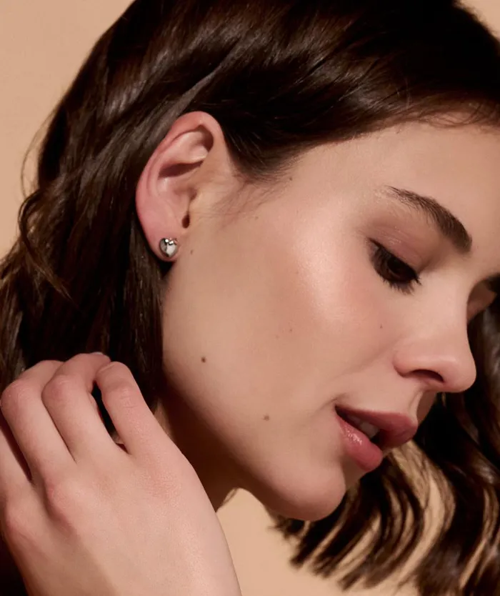 Earrings Women Olivia Burton Knot Heart Silver Stud Earrings Earrings Women Olivia Burton Knot Heart Silver Stud Earrings
