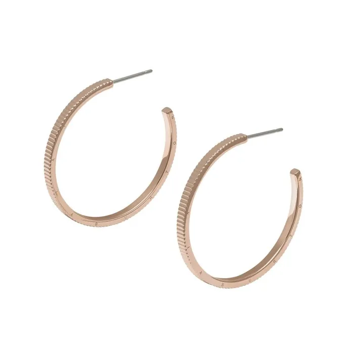 Earrings Women Olivia Burton Linear Carnation Gold Hoop Earrings Earrings Women Olivia Burton Linear Carnation Gold Hoop Earrings