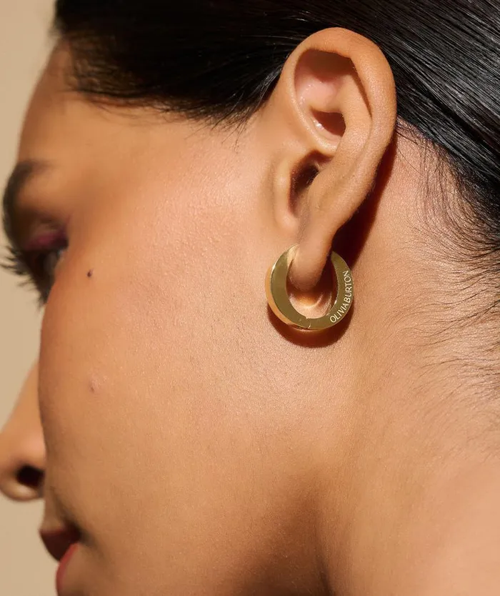 Earrings Women Olivia Burton O Gold Hoop Earrings Earrings Women Olivia Burton O Gold Hoop Earrings