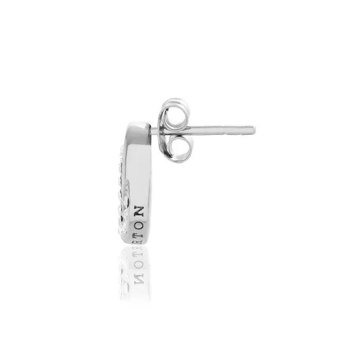 Earrings Women Olivia Burton Silver Interlink Drop Stud Earrings