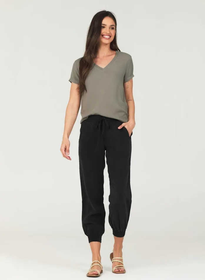 Easy Drawstring Jogger 8211 Vintage Black Women Bella Dahl Joggers