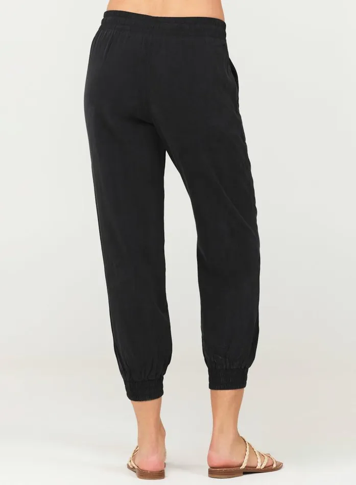 Easy Drawstring Jogger 8211 Vintage Black Women Bella Dahl Joggers Easy Drawstring Jogger 8211 Vintage Black Women Bella Dahl Joggers