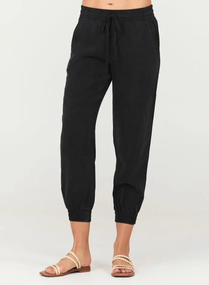 Easy Drawstring Jogger 8211 Vintage Black Women Bella Dahl Joggers Easy Drawstring Jogger 8211 Vintage Black Women Bella Dahl Joggers