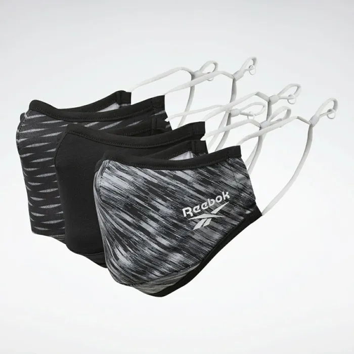 Face Covers Womens Reebok Face Cover ML 3Pack Multi