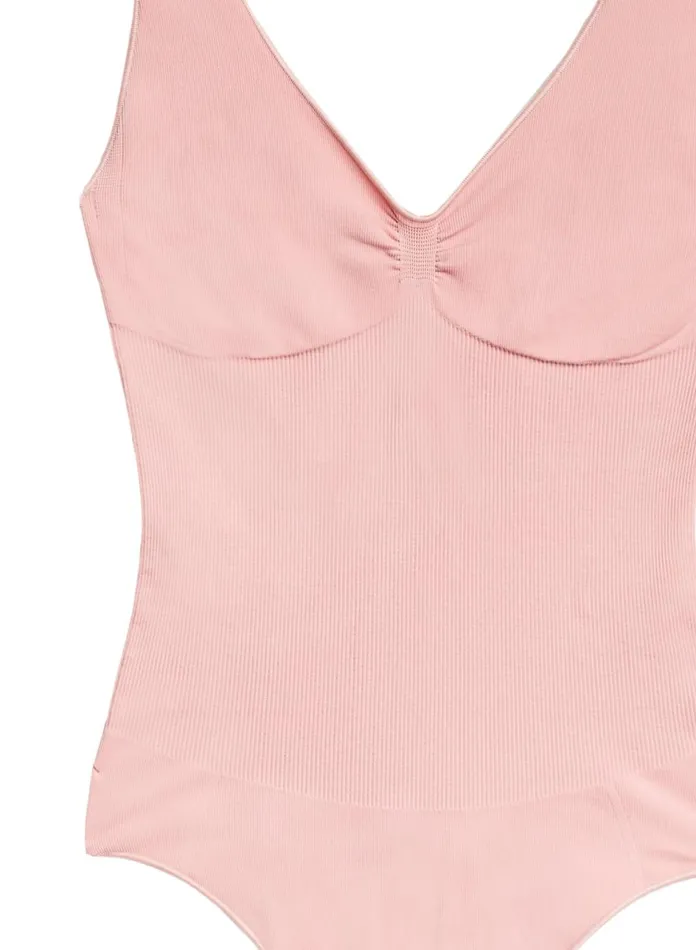 Fleur Du Mal Bodysuits Women Le Body Control Bodysuit Rose Pink