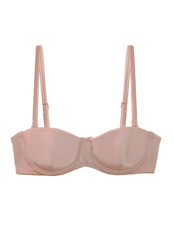 Fleur Du Mal Bras Women Charlotte Convertible Strapless Bra Tan