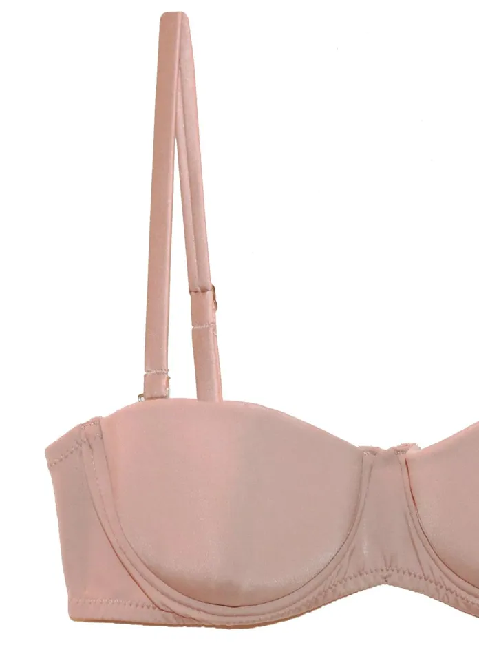 Fleur Du Mal Bras Women Charlotte Convertible Strapless Bra Tan