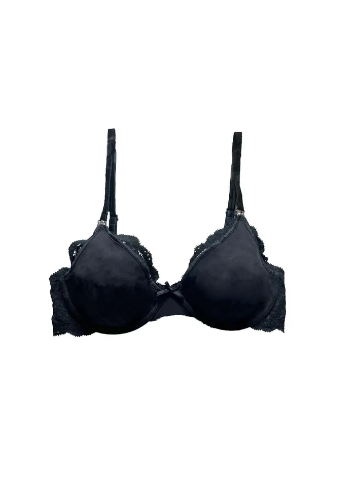 Fleur Du Mal Bras Women Charlotte Nursing Bra Black