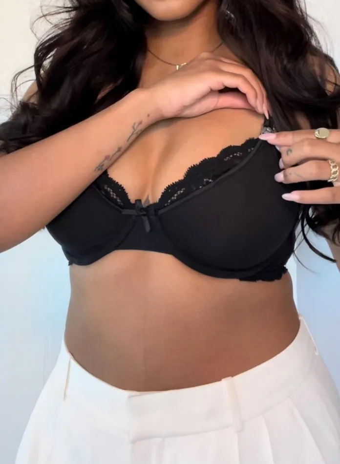 Fleur Du Mal Bras Women Charlotte Nursing Bra Black