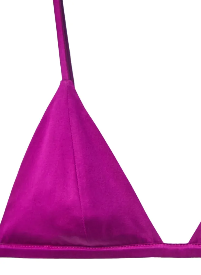 Fleur Du Mal Bras Women Luxe Triangle Bra Vixen Fleur Du Mal Bras Women Luxe Triangle Bra Vixen