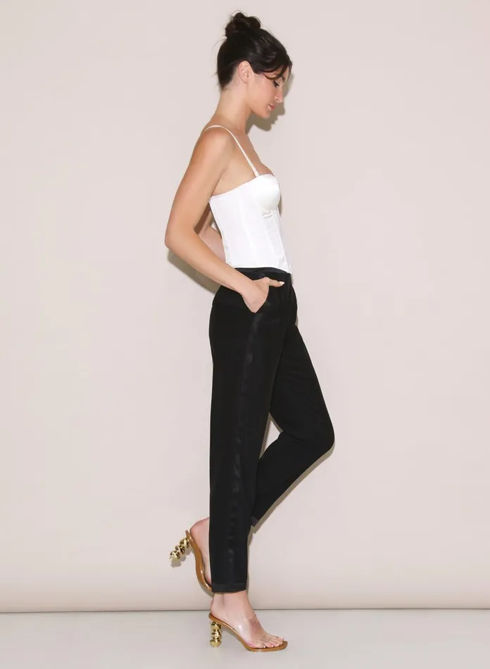 Fleur Du Mal Bridal Women Hamptons Bustier Ivory Fleur Du Mal Bridal Women Hamptons Bustier Ivory