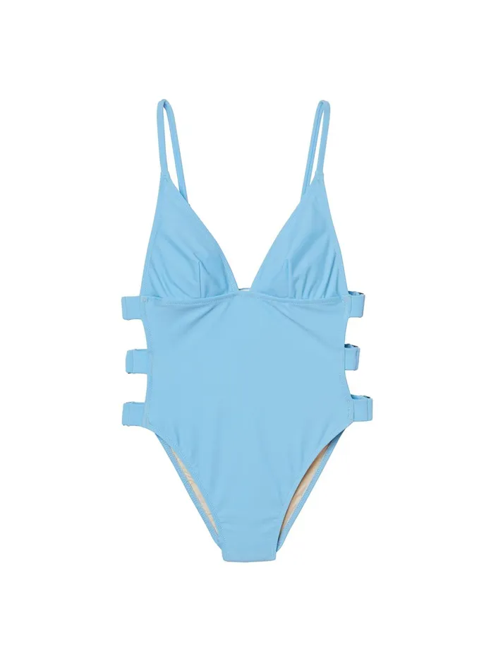 Fleur Du Mal One Pieces Women High Leg Cutout One Piece Cote D Azur Fleur Du Mal One Pieces Women High Leg Cutout One Piece Cote D Azur