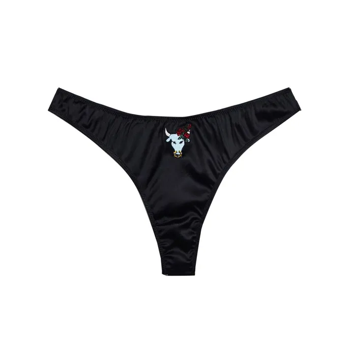Fleur Du Mal Panties and Garters Women Taurus Zodiac Thong Taurus