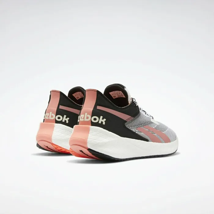 Floatride Womens Reebok Floatride Energy Symmetros Running Shoes Ftwr White Core Black Twisted Coral