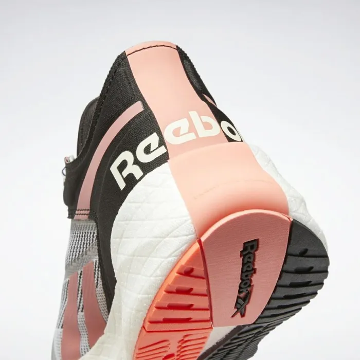 Floatride Womens Reebok Floatride Energy Symmetros Running Shoes Ftwr White Core Black Twisted Coral