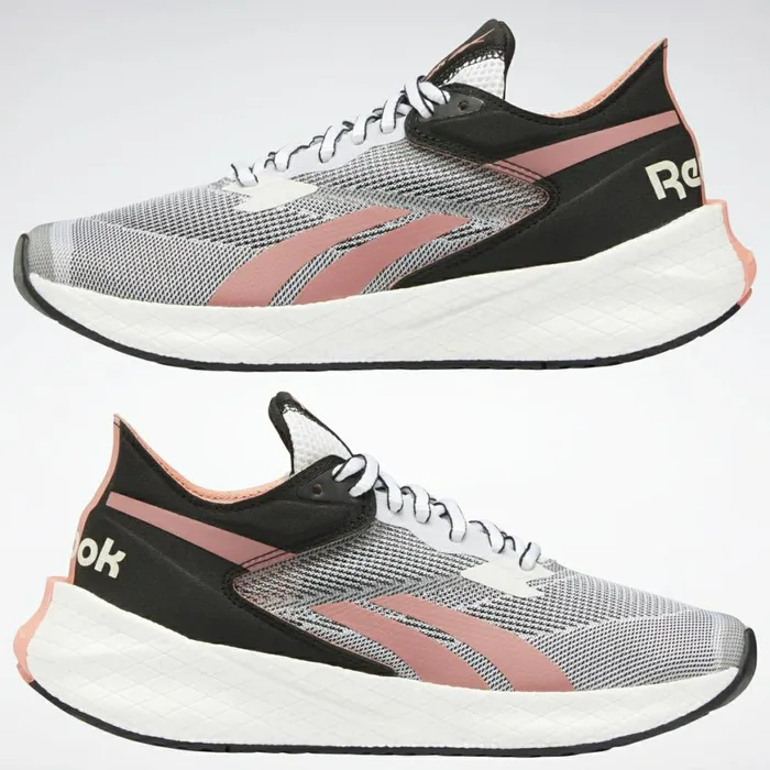 Floatride Womens Reebok Floatride Energy Symmetros Running Shoes Ftwr White Core Black Twisted Coral