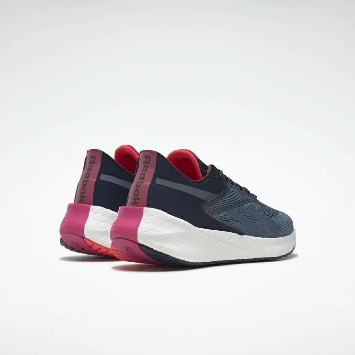 Floatride Womens Reebok Floatride Energy Symmetros Running Shoes Vector Navy Blue Slate Pursuit Pink