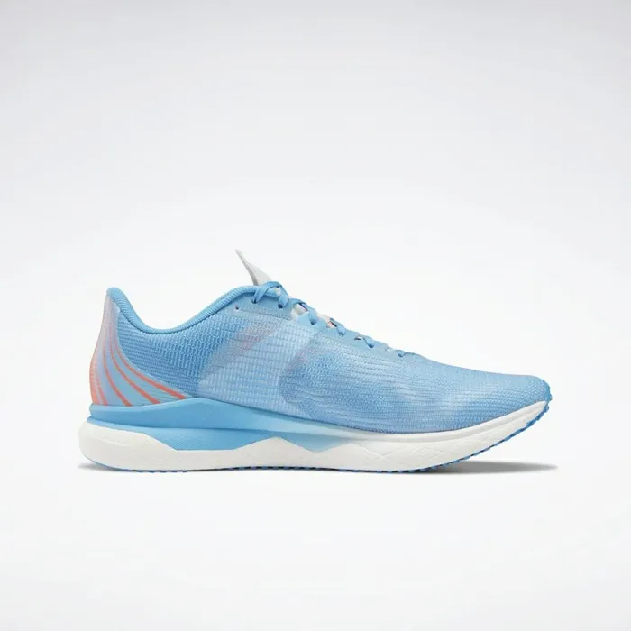 Floatride Womens Reebok Floatride Run Fast 3 Running Shoes Radiant Aqua Orange Flare Ftwr White