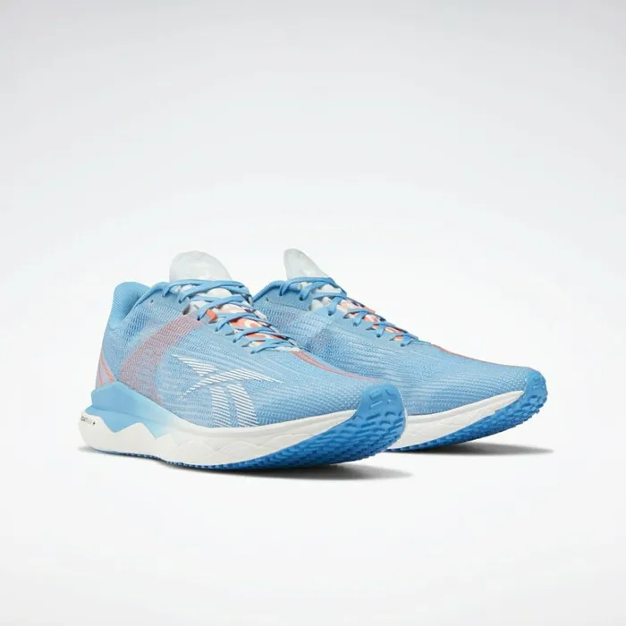 Floatride Womens Reebok Floatride Run Fast 3 Running Shoes Radiant Aqua Orange Flare Ftwr White