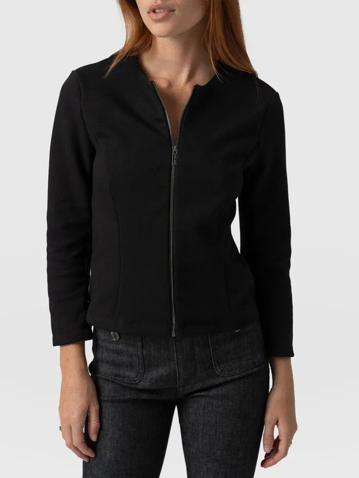 Florence Jacket 8211 Black Black Women Saint And Sofia Coats and Jackets