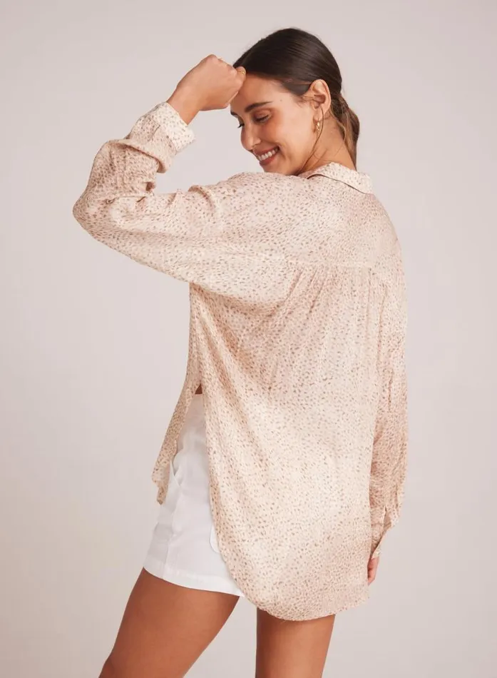 Flowy Shirt 8211 Salvador Sand Print Women Bella Dahl Button Down Flowy Shirt 8211 Salvador Sand Print Women Bella Dahl Button Down