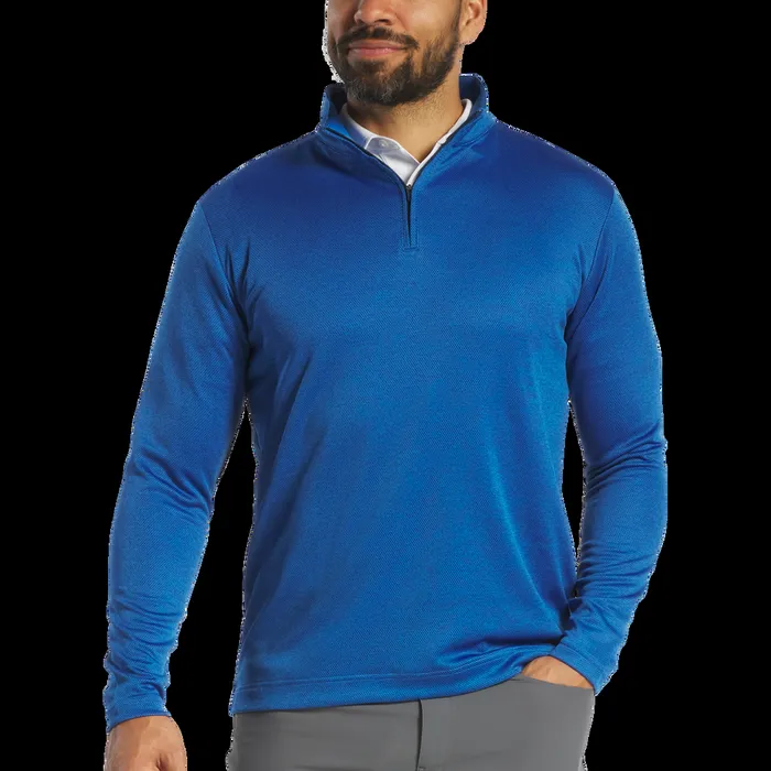 FootJoy Base MidLayers Men Space Dye Dot MidLayer Blue Navy FootJoy Base MidLayers Men Space Dye Dot MidLayer Blue Navy