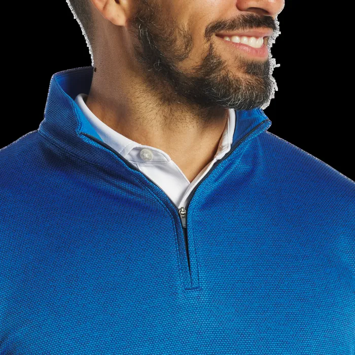 FootJoy Base MidLayers Men Space Dye Dot MidLayer Blue Navy FootJoy Base MidLayers Men Space Dye Dot MidLayer Blue Navy