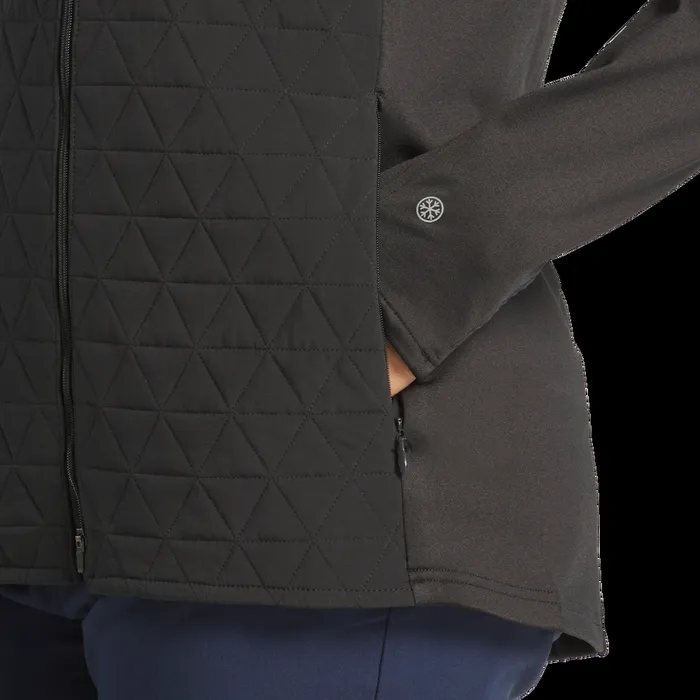FootJoy Base MidLayers Women ThermoSeries FullZip Hoodie Black FootJoy Base MidLayers Women ThermoSeries FullZip Hoodie Black