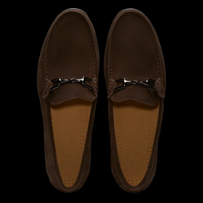 FootJoy OffCourse Men Club Casuals Suede Loafer Chocolate FootJoy OffCourse Men Club Casuals Suede Loafer Chocolate