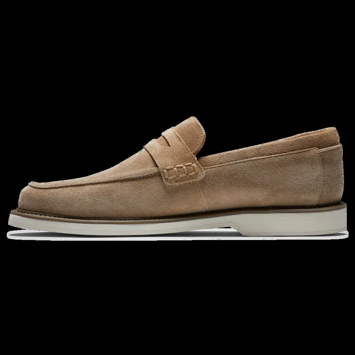 FootJoy OffCourse Men Suede Loafer Taupe FootJoy OffCourse Men Suede Loafer Taupe