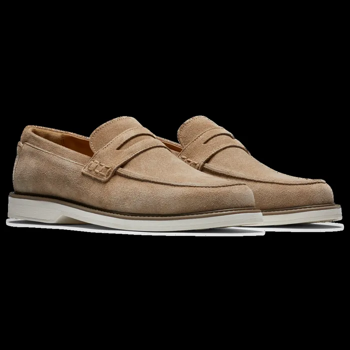 FootJoy OffCourse Men Suede Loafer Taupe FootJoy OffCourse Men Suede Loafer Taupe