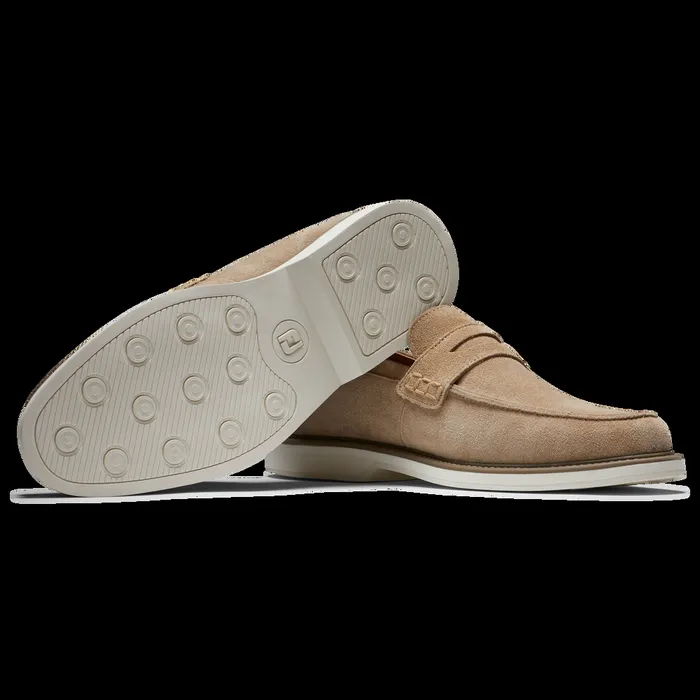 FootJoy OffCourse Men Suede Loafer Taupe FootJoy OffCourse Men Suede Loafer Taupe