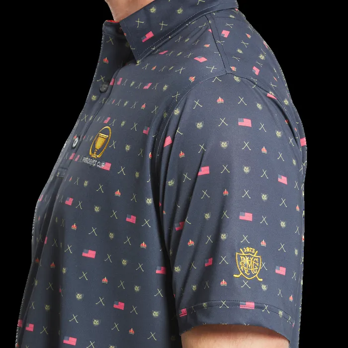 FootJoy Shirts Men 2024 Presidents Cup Team USA Lisle Navy FootJoy Shirts Men 2024 Presidents Cup Team USA Lisle Navy