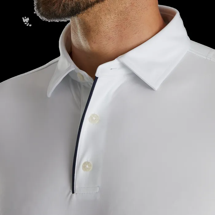 FootJoy Shirts Men Sun Protection Long Sleeve White FootJoy Shirts Men Sun Protection Long Sleeve White