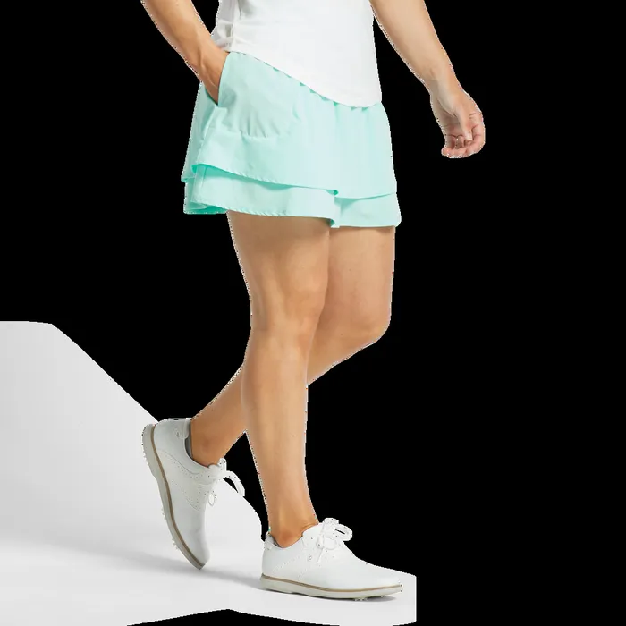 FootJoy Skorts and Shorts Women Lightweight Woven Skort Aqua FootJoy Skorts and Shorts Women Lightweight Woven Skort Aqua