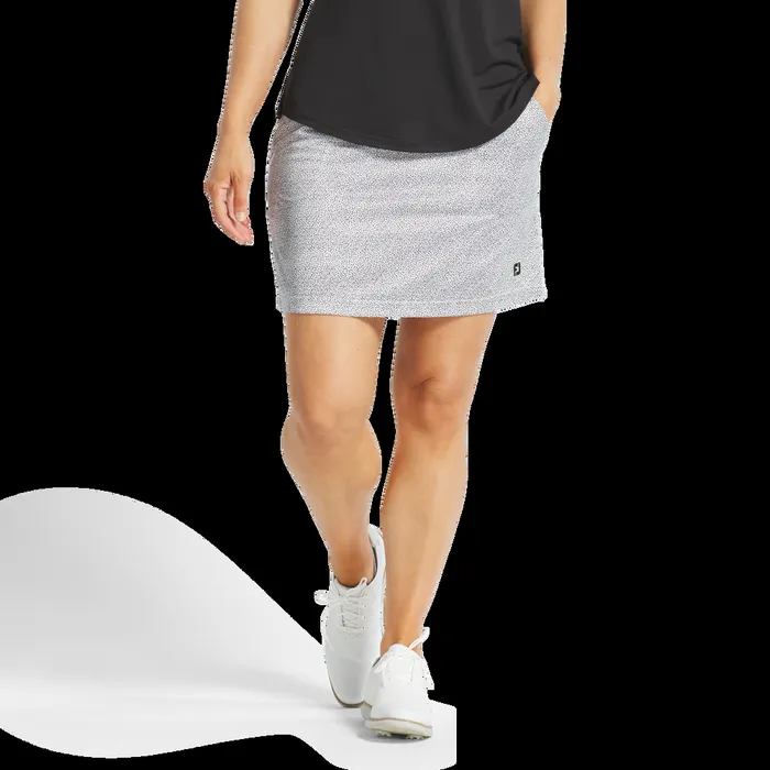 FootJoy Skorts and Shorts Women Performance Knit Skort Black White Dot Print FootJoy Skorts and Shorts Women Performance Knit Skort Black White Dot Print