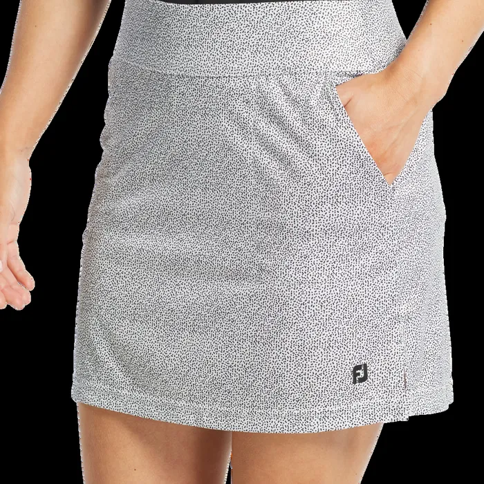 FootJoy Skorts and Shorts Women Performance Knit Skort Black White Dot Print FootJoy Skorts and Shorts Women Performance Knit Skort Black White Dot Print